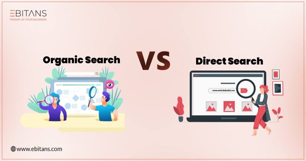 organic search vs direct search